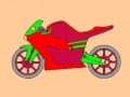 Igra Metal motorbike coloring