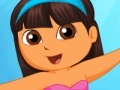 Igra Cute Dora Mermaid Dressup