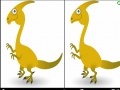 Igra Dinosaur Goofs spot the difference