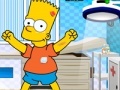 Igra Bart Simpson at the doctor
