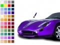 Igra Fabulous Car coloring