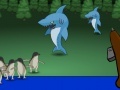 Igra Sharks of the Dead: Penguin Massacre