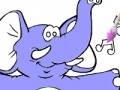 Igra Elephant Coloring Game