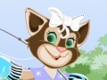 Igra Cat Fishing Dress Up