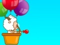 Igra Lazy goat shot balloon