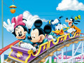 Igra Mickey in Rollercoaster - Set the blocks
