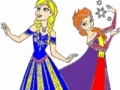 Igra Frozen Coloring