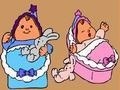 Igra Online coloring baby twins