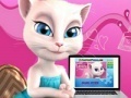 Igra Talking Angela. Jigsaw puzzle
