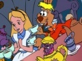 Igra Alice in Wonderland Online Coloring