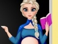 Igra Pregnant Elsa. School teacher
