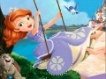 Igra Princess Sofia: A swing in a garden - Puzzles