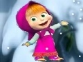Igra Masha and the Bear Masha and snowmen