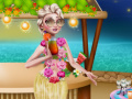 Igra Princess hawaiian themed party 