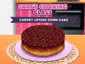 Igra Sara’s Cooking Class: Cherry Upside Down Cake