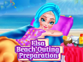 Igra Elsa Beach Outing Preparation