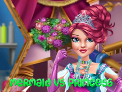 Igra Princeze protiv male sirene  online.