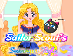 Igra Sailor Moon: izviđačko ljeto  online.