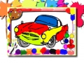 Igra Racing Cars Coloring Book