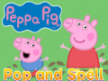 Igra Peppa pig pop and spell