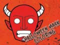 Igra Halloween Mask Coloring Book
