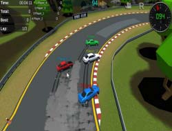 Igra Fantastične utrke automobila Pixel  online