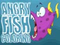 Igra Angry Fish Coloring 