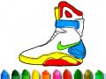 Igra Back To School: Shoe Coloring