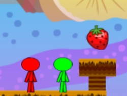 Igra Braća Stickman na Voćnom otoku 2  online.