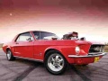 Igra Classic Muscle Cars Jigsaw Puzzle 2