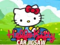 Igra Hello Kitty Car Jigsaw
