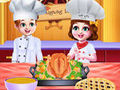 Igra Chef Twins Thanksgiving Dinner Cooking