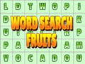 Igra Word Search Fruits