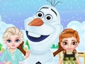 Igra Frozen Sisters Snow Fun