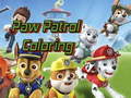 Igra Paw Patrol Coloring