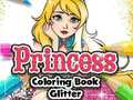 Igra Princess Coloring Book Glitter