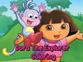 Igra Dora The Explorer Coloring