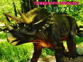 Igra Triceratops Dinosaur Puzzle