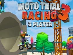 Igra Mototrial utrke 2 igrača  online
