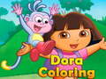 Igra Dora Coloring