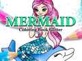 Igra Mermaid Coloring Book Glitter