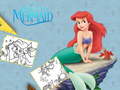 Igra The Little Mermaid Coloring Book
