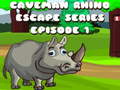 Igra Caveman Rhino Escape Series Episode 1