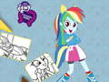 Igra Equestria Girls Coloring Book