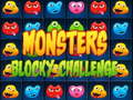 Igra Monsters blocky challenge