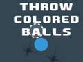 Igra Throw Colored Balls