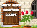 Igra White Brick Backyard Escape