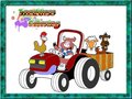 Igra Tractor Coloring Pages