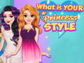 Igra What Is Your Princess Style