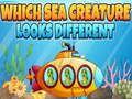Igra Which Sea Creature Looks Different
